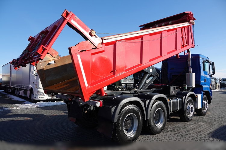MAN TGS 35.420 / 8x4 / WYWROTKA / HYDROBURTA / HYDROKLAPA / EURO 6 zdjęcie 6