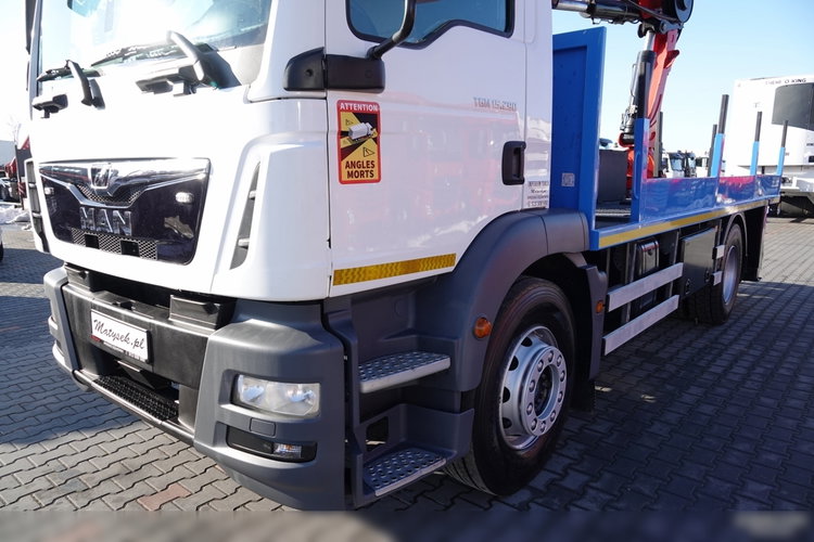 MAN TGM 15 .290 / HDS HC 190 + WIERTŁO 2 mb / WIERTNICA / STEROWANIE RADIOWE / EURO 6 /  UAL / 2019 ROK  zdjęcie 10