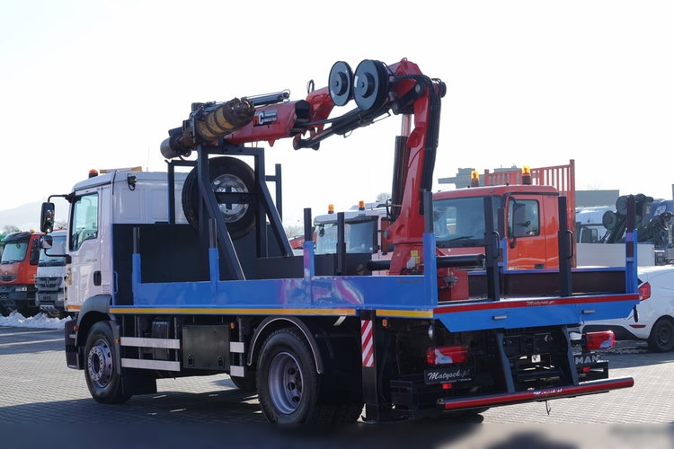 MAN TGM 15 .290 / HDS HC 190 + WIERTŁO 2 mb / WIERTNICA / STEROWANIE RADIOWE / EURO 6 /  UAL / 2019 ROK  zdjęcie 3