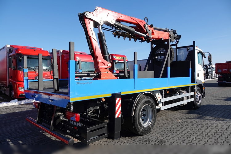 MAN TGM 15 .290 / HDS HC 190 + WIERTŁO 2 mb / WIERTNICA / STEROWANIE RADIOWE / EURO 6 /  UAL / 2019 ROK  zdjęcie 4