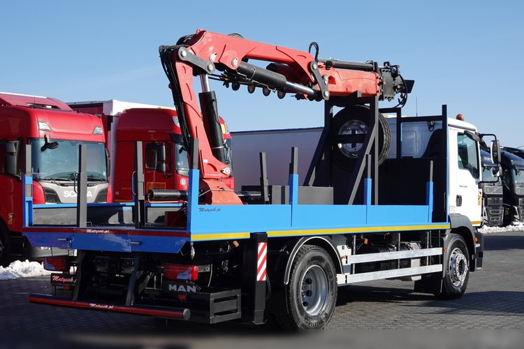 MAN TGM 15 .290 / HDS HC 190 + WIERTŁO 2 mb / WIERTNICA / STEROWANIE RADIOWE / EURO 6 /  UAL / 2019 ROK  zdjęcie 5