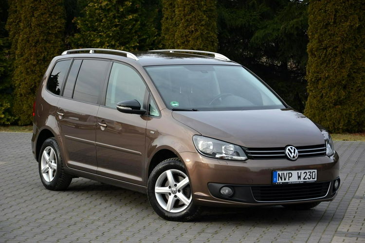 Volkswagen Touran 7-foteli Match pół-Skóry Klimatronic Parktronic Aso Vw Piękny zdjęcie 10
