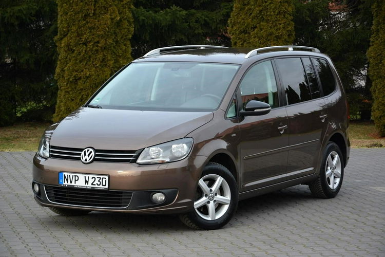Volkswagen Touran 7-foteli Match pół-Skóry Klimatronic Parktronic Aso Vw Piękny zdjęcie 2