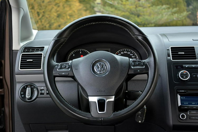 Volkswagen Touran 7-foteli Match pół-Skóry Klimatronic Parktronic Aso Vw Piękny zdjęcie 26