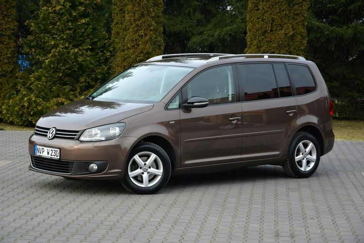 Volkswagen Touran 7-foteli Match pół-Skóry Klimatronic Parktronic Aso Vw Piękny zdjęcie 3