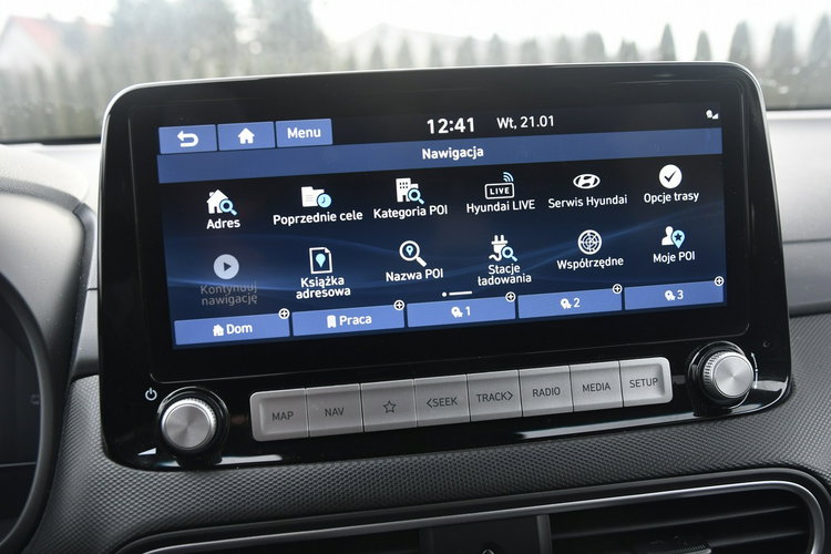 Hyundai Kona Kona-Elektryk Navi.Kam.Cofania.Asyst.Pasa Ruchu.Automat. zdjęcie 31