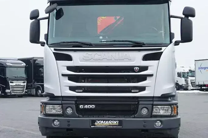 Scania G 400 / E 5 / 8 X 4 / WYWROTKA + HDS / TRIDEM / PALFINGER PK 26002 / MANUAL zdjęcie 15