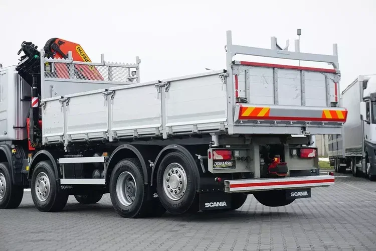 Scania G 400 / E 5 / 8 X 4 / WYWROTKA + HDS / TRIDEM / PALFINGER PK 26002 / MANUAL zdjęcie 32