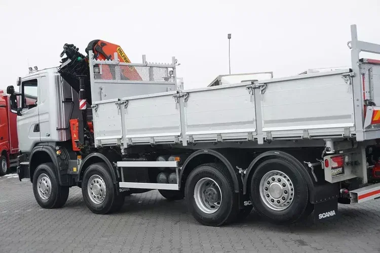 Scania G 400 / E 5 / 8 X 4 / WYWROTKA + HDS / TRIDEM / PALFINGER PK 26002 / MANUAL zdjęcie 33