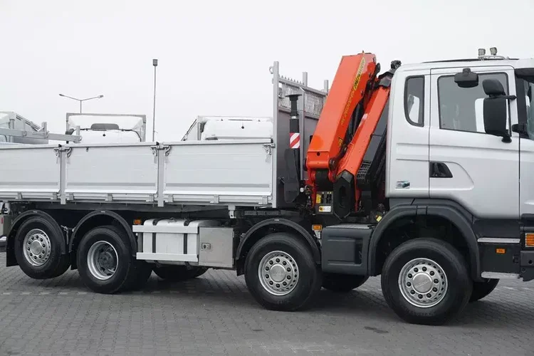 Scania G 400 / E 5 / 8 X 4 / WYWROTKA + HDS / TRIDEM / PALFINGER PK 26002 / MANUAL zdjęcie 40