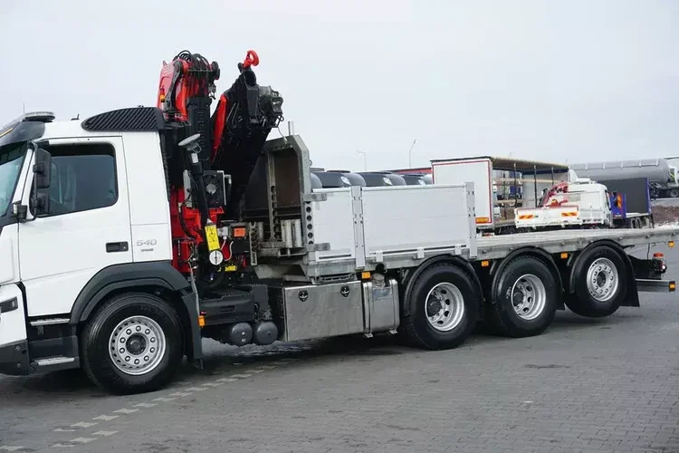 Volvo FMX / 540 / 8 X 4 / TRIDEM / SKRZYNIOWY + HDS / FASSI F 295 / WYS. 16.7 M zdjęcie 16