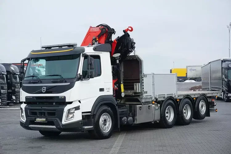 Volvo FMX / 540 / 8 X 4 / TRIDEM / SKRZYNIOWY + HDS / FASSI F 295 / WYS. 16.7 M zdjęcie 2