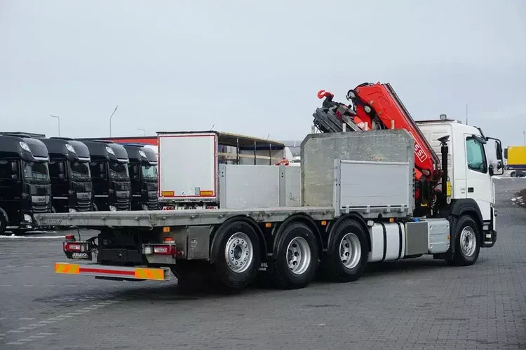Volvo FMX / 540 / 8 X 4 / TRIDEM / SKRZYNIOWY + HDS / FASSI F 295 / WYS. 16.7 M zdjęcie 7