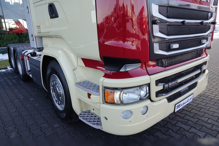 Scania R 580 / V8 / 6x4 / DMC: 95.000 KG / KLIMA POSTOJOWA / OPTICRUISE / 3 OSIOWY CIĄGNIK SIODŁOWY  zdjęcie 11