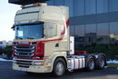 Scania R 580 / V8 / 6x4 / DMC: 95.000 KG / KLIMA POSTOJOWA / OPTICRUISE / 3 OSIOWY CIĄGNIK SIODŁOWY  zdjęcie 4