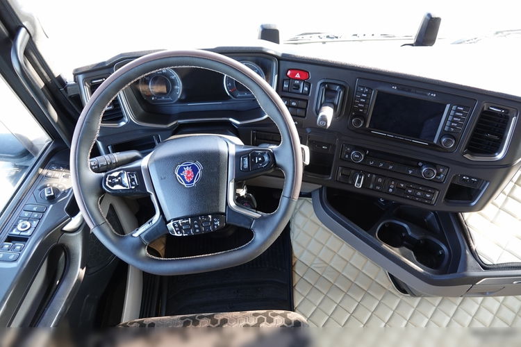 Scania S 450 / ZESTAW TANDEM / 120 M3 / KLIMA POSTOJOWA / PO KONTRAKCIE SERWISOWYM zdjęcie 49