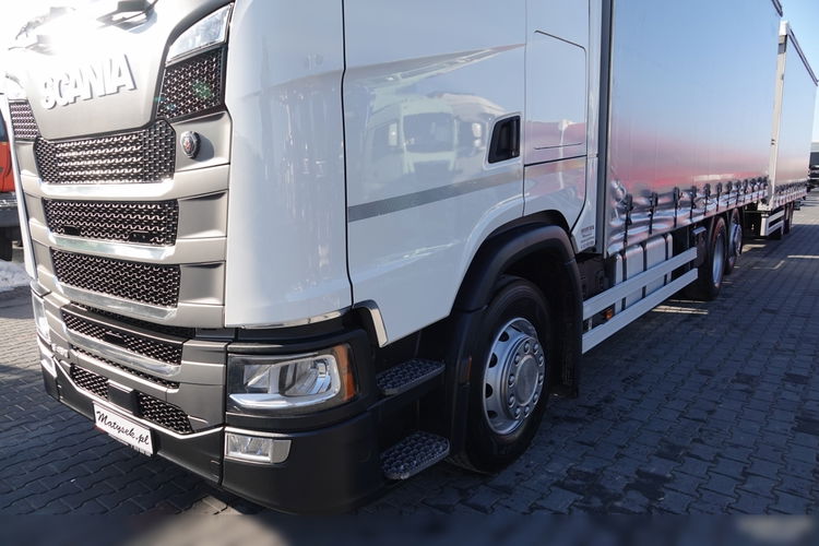 Scania S 450 / ZESTAW TANDEM / 120 M3 / KLIMA POSTOJOWA / PO KONTRAKCIE SERWISOWYM zdjęcie 8