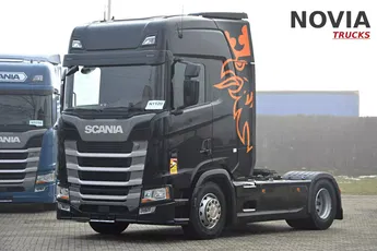 Scania S450 BEZ EGR | LED | KLIMA POSTOJOWA | WIRTUALNY KOKPIT | BAKI 1400 L | 2 ŁÓŻKA