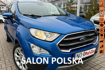 Ford EcoSport model 2021, skóra, kamera, pierwszy właściciel, serwis ford