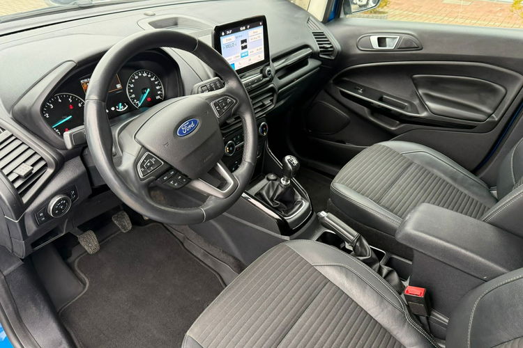 EcoSport model 2021, skóra, kamera, pierwszy właściciel, serwis ford zdjęcie 18