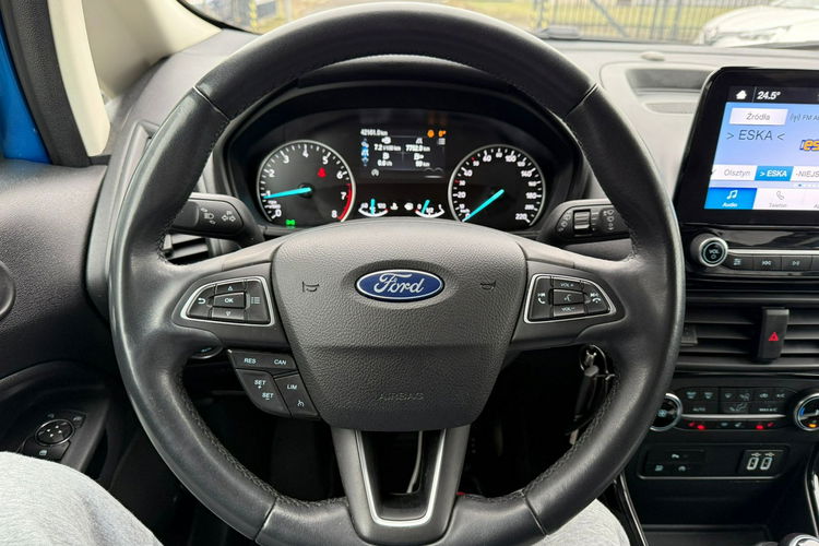 EcoSport model 2021, skóra, kamera, pierwszy właściciel, serwis ford zdjęcie 24