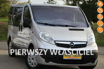 Opel Vivaro 1-właściciel, serwis, 6-bieg.9-osobowy, zarejestr.