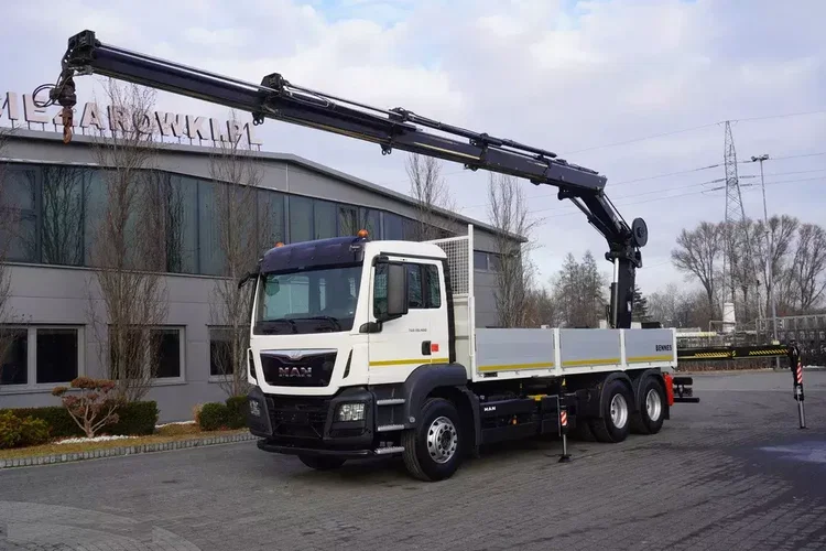 MAN TGS 26.400 / HDS HIAB 244 EP-4 HIDUO 8500 kg / 6x4 zdjęcie 1