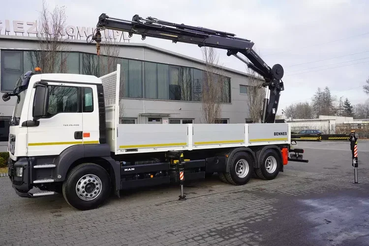 MAN TGS 26.400 / HDS HIAB 244 EP-4 HIDUO 8500 kg / 6x4 zdjęcie 15