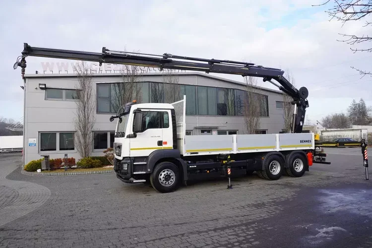 MAN TGS 26.400 / HDS HIAB 244 EP-4 HIDUO 8500 kg / 6x4 zdjęcie 16