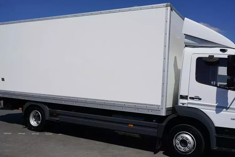 Mercedes ATEGO / 1221 / ACC / EURO 6 / KONTENER + WINDA / 17 PALET zdjęcie 16