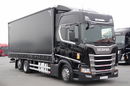 Scania R 410 / 6x2 / FIRANKA - 7.8 m / SOLÓWKA / PODNOSZONY DACH / PO KONTRAKCIE SERWISOWYM  zdjęcie 9