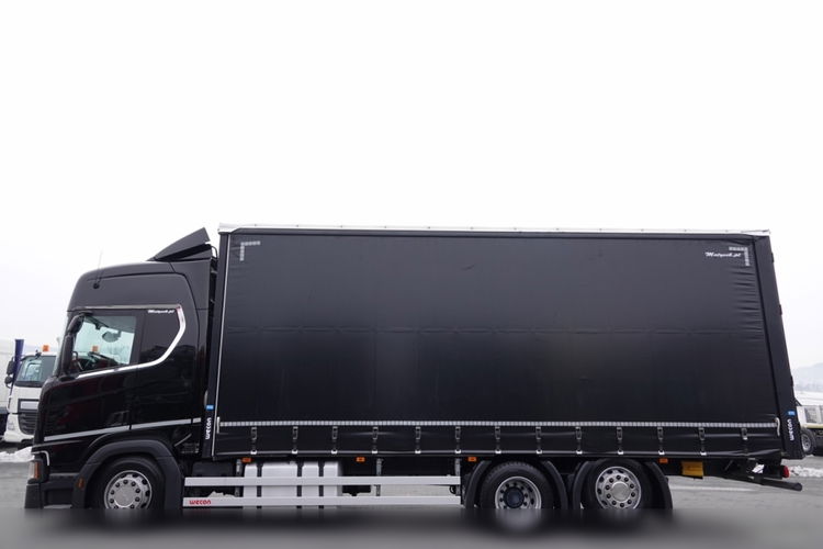Scania R 410 / 6x2 / FIRANKA - 7.8 m / SOLÓWKA / PODNOSZONY DACH / PO KONTRAKCIE SERWISOWYM  zdjęcie 13