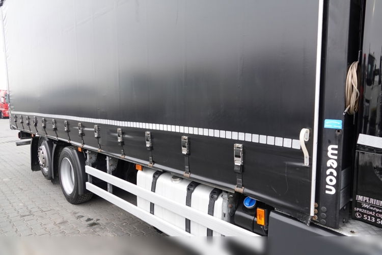 Scania R 410 / 6x2 / FIRANKA - 7.8 m / SOLÓWKA / PODNOSZONY DACH / PO KONTRAKCIE SERWISOWYM  zdjęcie 18
