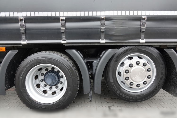 Scania R 410 / 6x2 / FIRANKA - 7.8 m / SOLÓWKA / PODNOSZONY DACH / PO KONTRAKCIE SERWISOWYM  zdjęcie 31