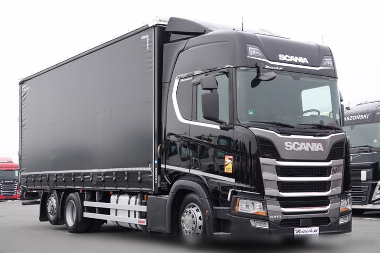 Scania R 410 / 6x2 / FIRANKA - 7.8 m / SOLÓWKA / PODNOSZONY DACH / PO KONTRAKCIE SERWISOWYM  zdjęcie 8