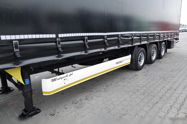 Wielton / FIRANKA / MEGA / LOWDECK / OŚ PODNOSZONA / 2016 ROK / DACH PODNOSZONY  zdjęcie 10