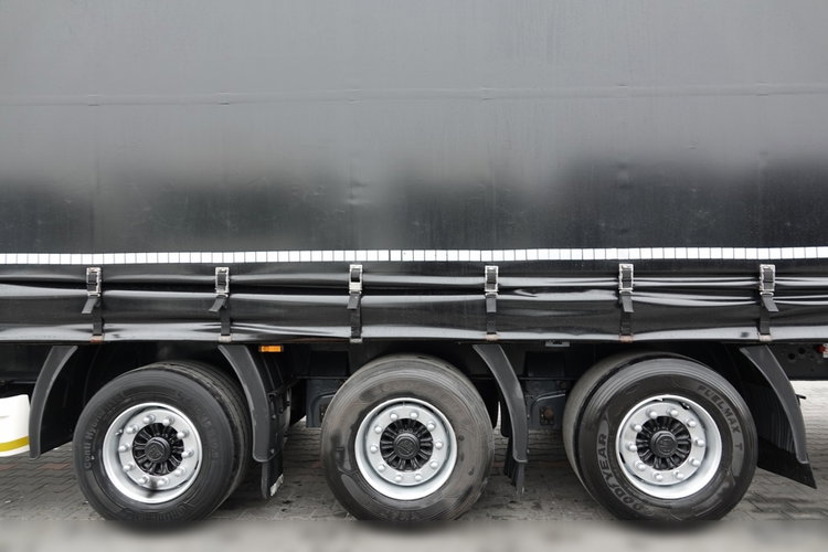 Wielton / FIRANKA / MEGA / LOWDECK / OŚ PODNOSZONA / 2016 ROK / DACH PODNOSZONY  zdjęcie 24