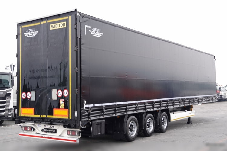 Wielton / FIRANKA / MEGA / LOWDECK / OŚ PODNOSZONA / 2016 ROK / DACH PODNOSZONY  zdjęcie 6