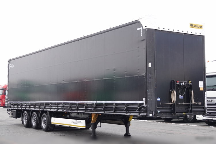 Wielton / FIRANKA / MEGA / LOWDECK / OŚ PODNOSZONA / 2016 ROK / DACH PODNOSZONY  zdjęcie 8