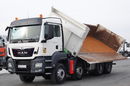 MAN TGS 35.480 / 8x4 / WYWROTKA / BORDMATIC / HYDROBURTA / OPONY 100 % / EURO 6  zdjęcie 9