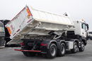 MAN TGS 35.480 / 8x4 / WYWROTKA / BORDMATIC / HYDROBURTA / OPONY 100 % / EURO 6  zdjęcie 14