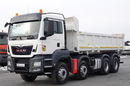 MAN TGS 35.480 / 8x4 / WYWROTKA / BORDMATIC / HYDROBURTA / OPONY 100 % / EURO 6  zdjęcie 17