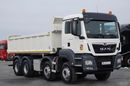 MAN TGS 35.480 / 8x4 / WYWROTKA / BORDMATIC / HYDROBURTA / OPONY 100 % / EURO 6  zdjęcie 24