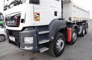 MAN TGS 35.480 / 8x4 / WYWROTKA / BORDMATIC / HYDROBURTA / OPONY 100 % / EURO 6  zdjęcie 26