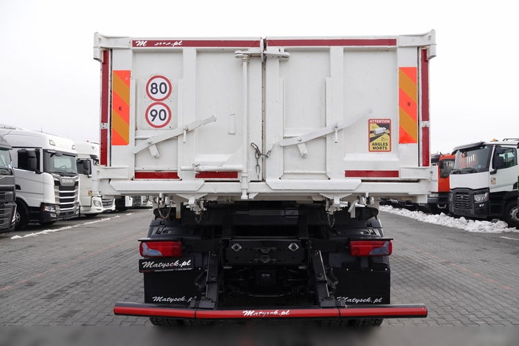 MAN TGS 35.480 / 8x4 / WYWROTKA / BORDMATIC / HYDROBURTA / OPONY 100 % / EURO 6  zdjęcie 30