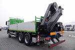 Mercedes AROCS 2636 / 6x4 / SKRZYNIOWY- 6, 5 M / + HDS HIAB 4x wysów: 13 m / STEROWANIE RADIOWE / ROTATOR / WIDŁY / EURO 6 zdjęcie 12