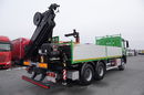 Mercedes AROCS 2636 / 6x4 / SKRZYNIOWY- 6, 5 M / + HDS HIAB 4x wysów: 13 m / EURO 6 / STEROWANIE RADIOWE /OPONY 100 %  zdjęcie 14