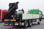 Mercedes AROCS 2636 / 6x4 / SKRZYNIOWY- 6, 5 M / + HDS HIAB 4x wysów: 13 m / STEROWANIE RADIOWE / ROTATOR / WIDŁY / EURO 6 zdjęcie 15