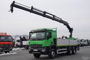 Mercedes AROCS 2636 / 6x4 / SKRZYNIOWY- 6, 5 M / + HDS HIAB 4x wysów: 13 m / EURO 6 / STEROWANIE RADIOWE /OPONY 100 %  zdjęcie 1