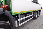 Mercedes AROCS 2636 / 6x4 / SKRZYNIOWY- 6, 5 M / + HDS HIAB 4x wysów: 13 m / STEROWANIE RADIOWE / ROTATOR / WIDŁY / EURO 6 zdjęcie 20